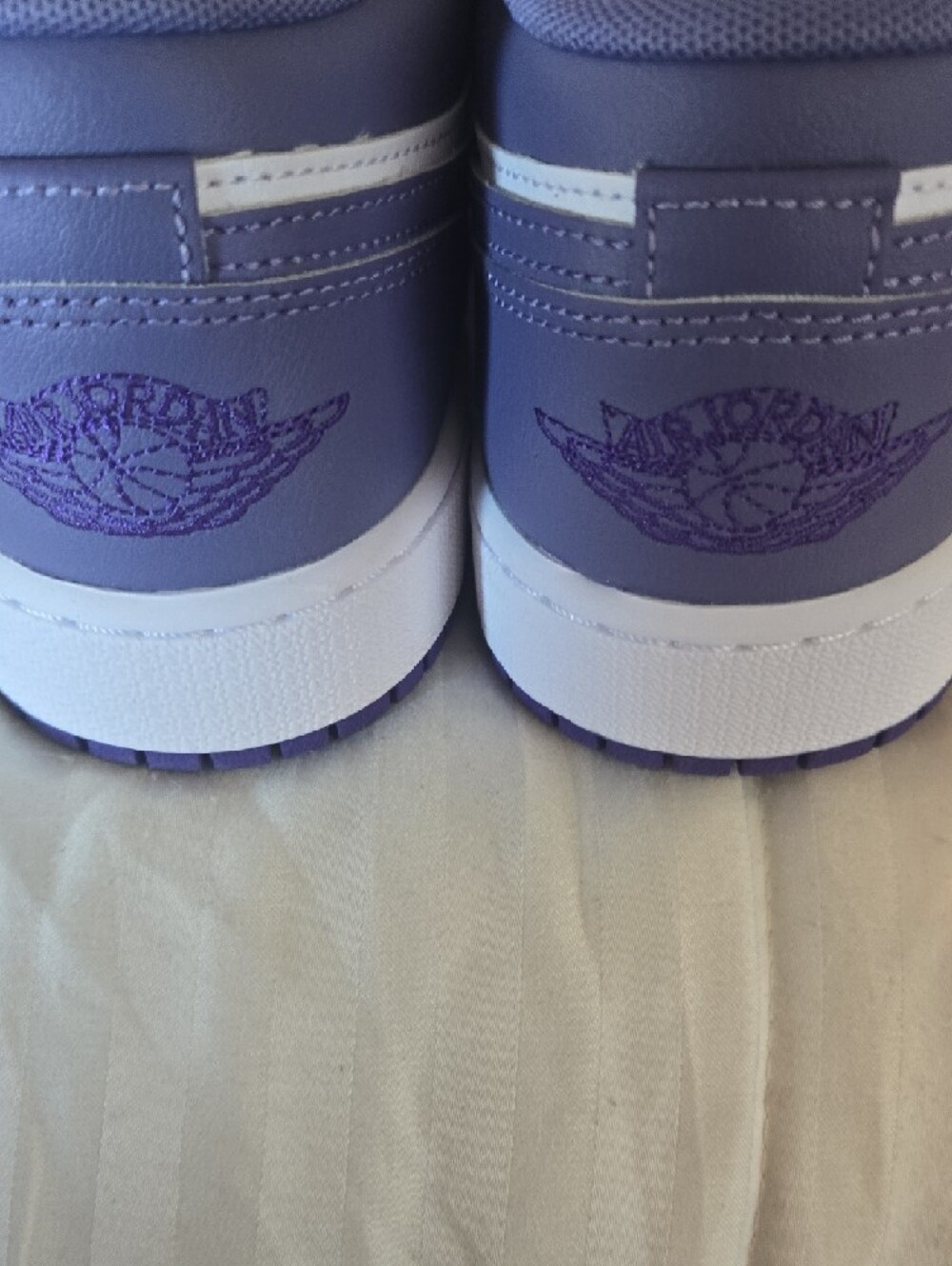 Air Jordan 1 Low GS Court Purple / Amethyst 6 Youth/womens 7.5 NeW - Picture 5 of 8